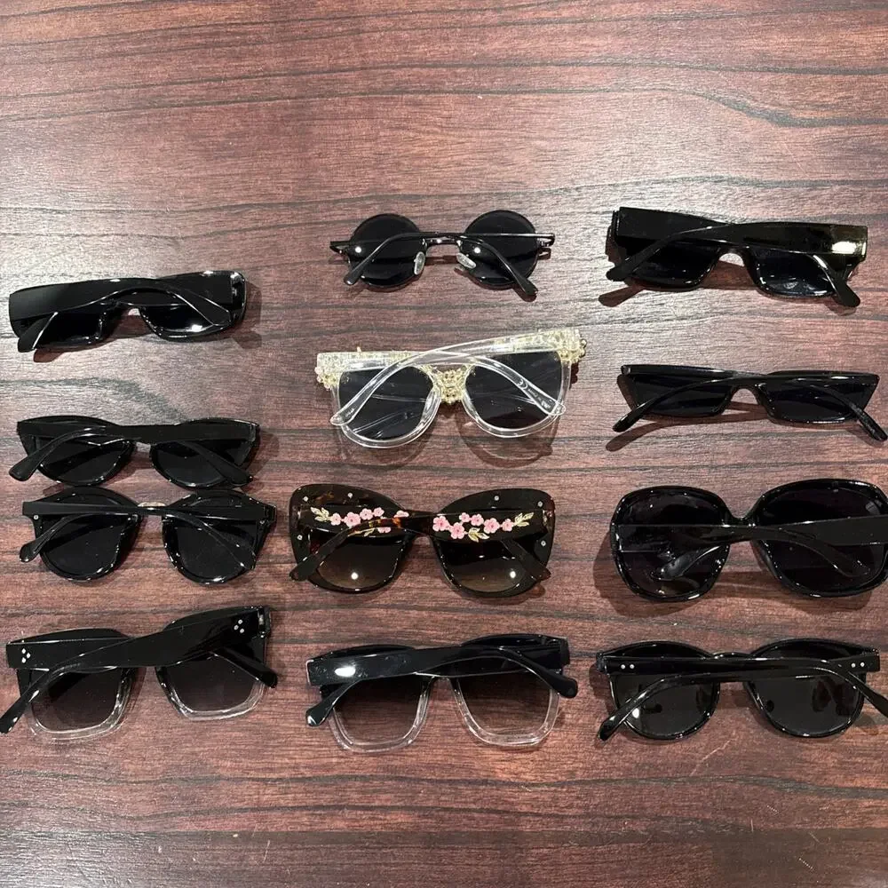 Lot Of 12 Fashion Sunglasses Party Fun Bachelorette Unbranded F8